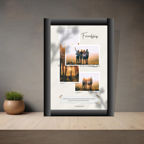 Friendship means alot photoframe