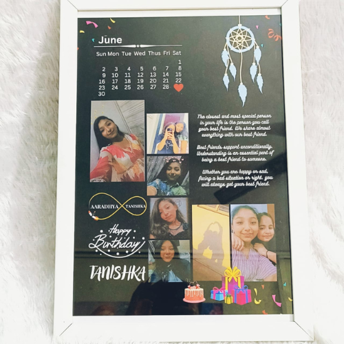 12*18 Happy Birthday Photoframe