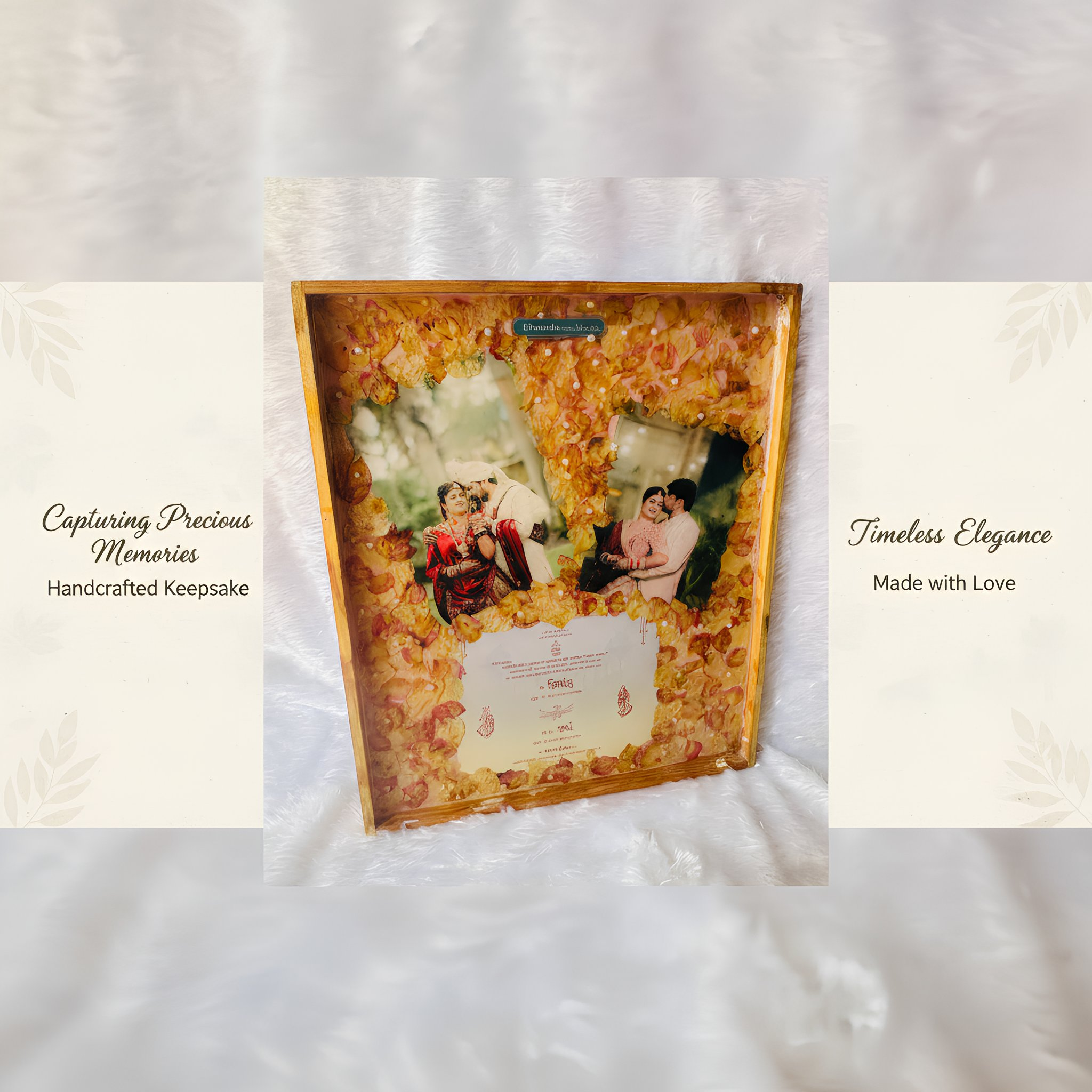 19*16 Varmala Preservation with Wedding Card - Image 4