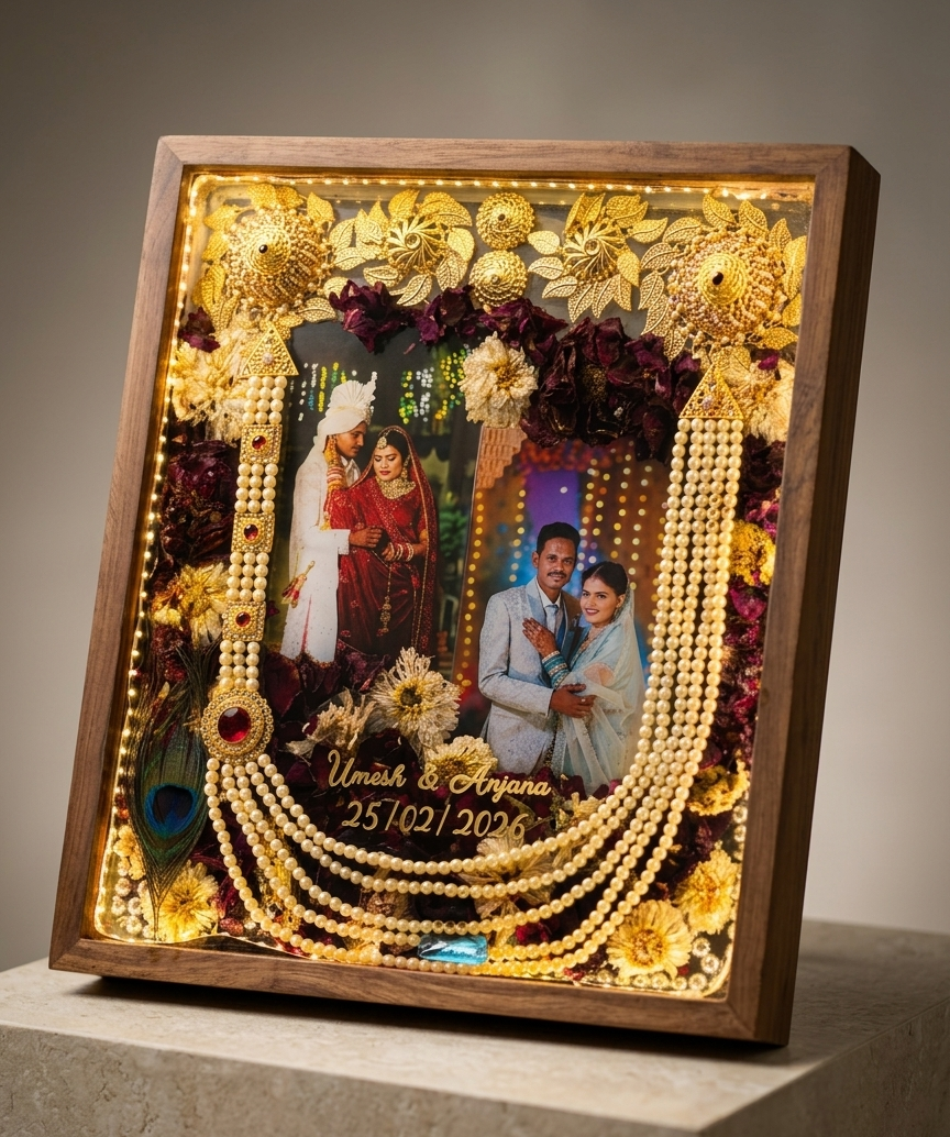 Preservation Frame with LED Lights -12*14 Inch